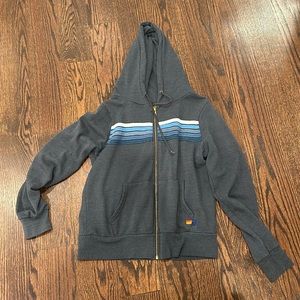 aviator nation zip up